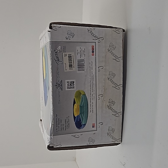 NWT Fiestaware 5 Piece Entertaining Set / Lazy Susan 12 1/2 in. Multi Color - Picture 1 of 6